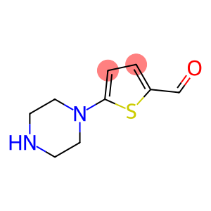 5-PIPERAZIN-1-YLTHIOPHENE-2-CARBALDEHYDE