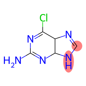9H-Purin-2-amine,  6-chloro-4,5-dihydro-