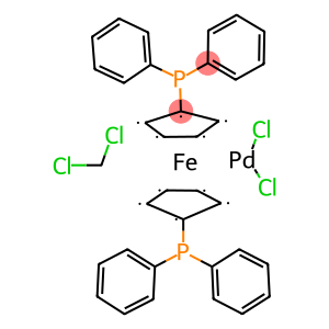 dichloro(1,1-bis(diphenylphosphino)ferrocene)palladium(ii) acetone adduct