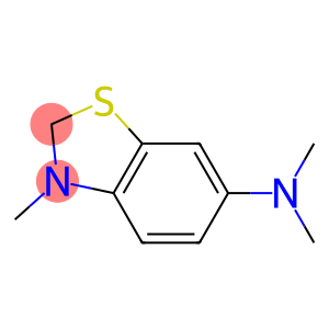 6-Benzothiazolamine,2,3-dihydro-N,N,3-trimethyl-(9CI)