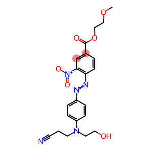 2-methoxyethyl 4-[[4-[(2-cyanoethyl)(2-hydroxyethyl)amino]phenyl]azo]-3-nitrobenzoate