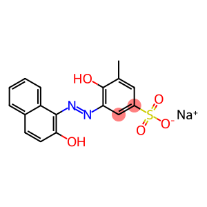 sodium 4-hydroxy-3-[(2-hydroxy-1-naphthyl)azo]-5-methylbenzenesulphonate
