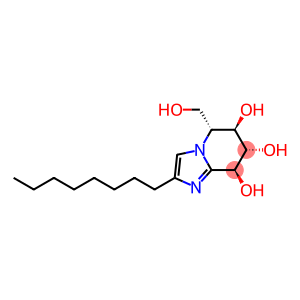 Imidazo[1,2-a]pyridine-6,7,8-triol, 5,6,7,8-tetrahydro-5-(hydroxymethyl)-2-octyl-, (5R,6R,7S,8S)-