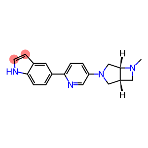 3,6-Diazabicyclo[3.2.0]heptane, 3-[6-(1H-indol-5-yl)-3-pyridinyl]-6-Methyl-, (1R,5R)-