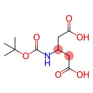 3-({[(2-Methyl-2-propanyl)oxy]carbonyl}amino)pentanedioic acid