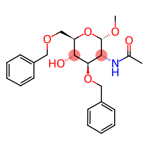 Methyl2-acetamido-3,6-di-O-benzyl-2-deoxy-a-D-glucopyranoside