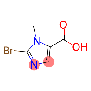 2-溴-1-甲基-1H-咪唑-5-羧酸
