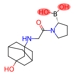 [(2R)-1-[2-[(1-hydroxy-2-adamantyl)amino]acetyl]pyrrolidin-2-yl]boronic acid