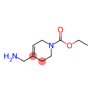 1(2H)-Pyridinecarboxylic  acid,  4-(aminomethyl)-3,6-dihydro-,  ethyl  ester