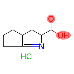 Cyclopenta[b]pyrrole-2-carboxylic acid, 2,3,3a,4,5,6-hexahydro-, hydrochloride (1:1)