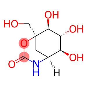 2-Oxa-4-azabicyclo[3.3.1]nonan-3-one, 6,7,8-trihydroxy-1-(hydroxymethyl)-, (1S,5S,6S,7R,8S)-