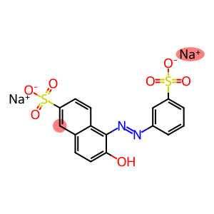 6-hydroxy-5-[(3-sulphophenyl)azo]naphthalene-2-sulphonic acid, sodium salt