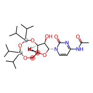 N-(1-((6aR,8R,9R,9aS)-9-hydroxy-2,2,4,4-tetraisopropyltetrahydro-6H-furo[3,2-f][1,3,5,2,4]trioxadisilocin-8-yl)-2-oxo-1,2-dihydropyrimidin-4-yl)acetamide