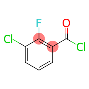 Benzoyl chloride, 3-chloro-2-fluoro- (9CI)