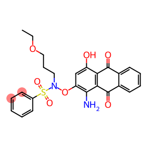 [(1-amino-9,10-dihydro-4-hydroxy-9,10-dioxo-2-anthryl)oxy]-N-(3-ethoxypropyl)benzenesulphonamide