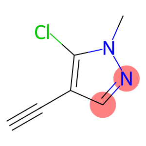5-氯-4-乙炔基-1-甲基-1H-吡唑