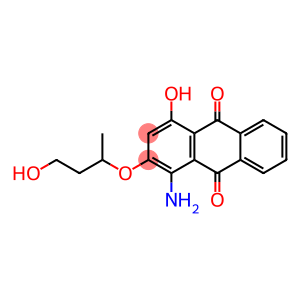 1-Amino-4-hydroxy-2-(3-hydroxy-1-methylpropoxy)-9,10-anthracenedione