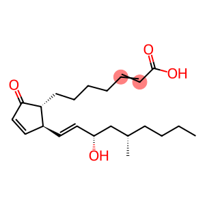 2-Heptenoic acid, 7-[(1R,2S)-2-[(1E,3S,5S)-3-hydroxy-5-Methyl-1-nonenyl]-5-oxo-3-cyclop enten-1-yl]-