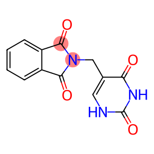 N-(2,4-dioxo-1,2,3,4-tetrahydro-pyrimidin-5-ylmethyl)-phthalimide