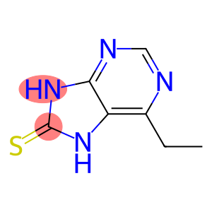 8H-Purine-8-thione,  6-ethyl-7,9-dihydro-