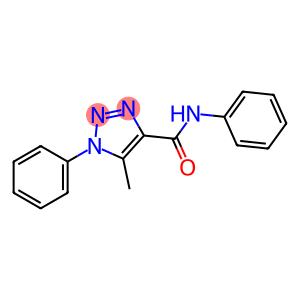 5-methyl-N,1-diphenyl-1H-1,2,3-triazole-4-carboxamide