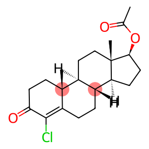 4-chloroandrost-4-ene-17beta-ol-3-one acetate