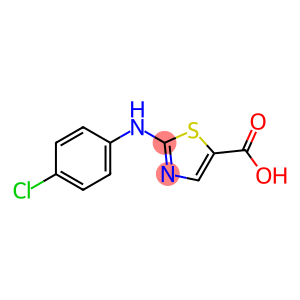 2-(4-chlorophenylamino)thiazole-5-carboxylic acid