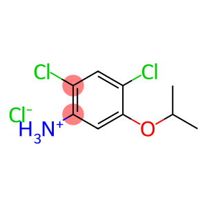 2,4-dichloro-5-isopropoxyanilinium chloride