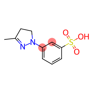 m-(4,5-dihydro-3-methyl-1H-pyrazol-1-yl)benzenesulphonic acid