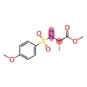 Alanine, N-[(4-methoxyphenyl)sulfonyl]-, methyl ester