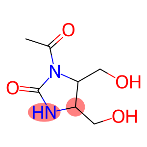 2-Imidazolidinone  1-acetyl-,  4,5-bis(hydroxymethyl)-  (7CI)