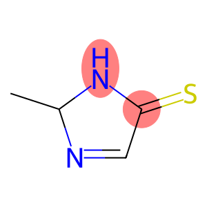 4H-Imidazole-4-thione, 2,3-dihydro-2-methyl-