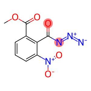 2-(叠氮羰基)-3-硝基苯甲酸甲酯