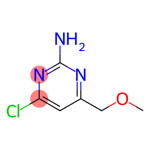 2-Pyrimidinamine, 4-chloro-6-(methoxymethyl)-