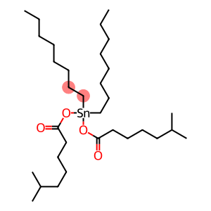 bis(isooctanoyloxy)dioctylstannane
