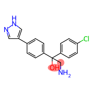 BenzeneMethanol, α-(aMinoMethyl)-α-(4-chlorophenyl)-4-(1H-pyrazol-4-yl)-