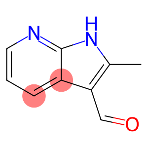 1H-Pyrrolo[2,3-b]pyridine-3-carboxaldehyde, 2-methyl-