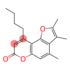 9-butyl-2,3,4-trimethylfuro[2,3-f]chromen-7-one