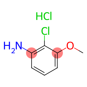 Benzenamine, 2-chloro-3-methoxy-, hydrochloride (9CI)