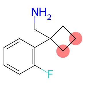 1-[1-(2-fluorophenyl)cyclobutyl]methanamine