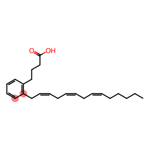 4-[2-[(2Z,5Z,8Z)-tetradeca-2,5,8-trienyl]phenyl]butanoic acid