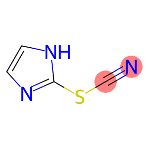 Thiocyanic  acid,  2-imidazolyl  ester  (5CI)