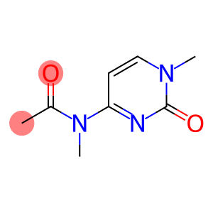 Cytosine,  N-acetyl-N,1-dimethyl-  (5CI)