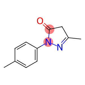3-methyl-1-p-tolyl-pyrazolin-5-one