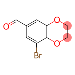 8-BROMO-2,3-DIHYDRO-1,4-BENZODIOXINE-6-CARBALDEHYDE