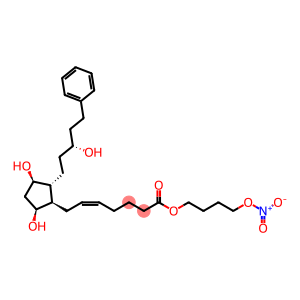 (Z)-4-(nitrooxy)butyl 7-((1R,2R,3R,5S)-3,5-dihydroxy-2-((R)-3-hydroxy-5-phenylpentyl)cyclopentyl)hept-5-enoate