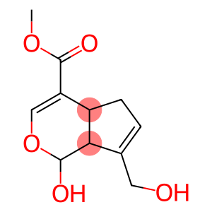 Cyclopenta[c]pyran-4-carboxylic acid, 1,4a,5,7a-tetrahydro-1-hydroxy-7-(hydroxymethyl)-, methyl ester