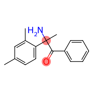 Acetophenone,  -alpha--amino-2,4,6-trimethyl--alpha--phenyl-  (4CI)