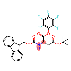 4-tert-butyl 1-(pentafluorophenyl) N-[(9H-fluoren-9-ylmethoxy)carbonyl]-L-aspartate