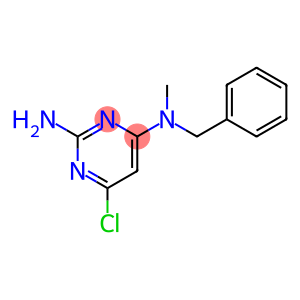 2,4-Pyrimidinediamine, 6-chloro-N4-methyl-N4-(phenylmethyl)-